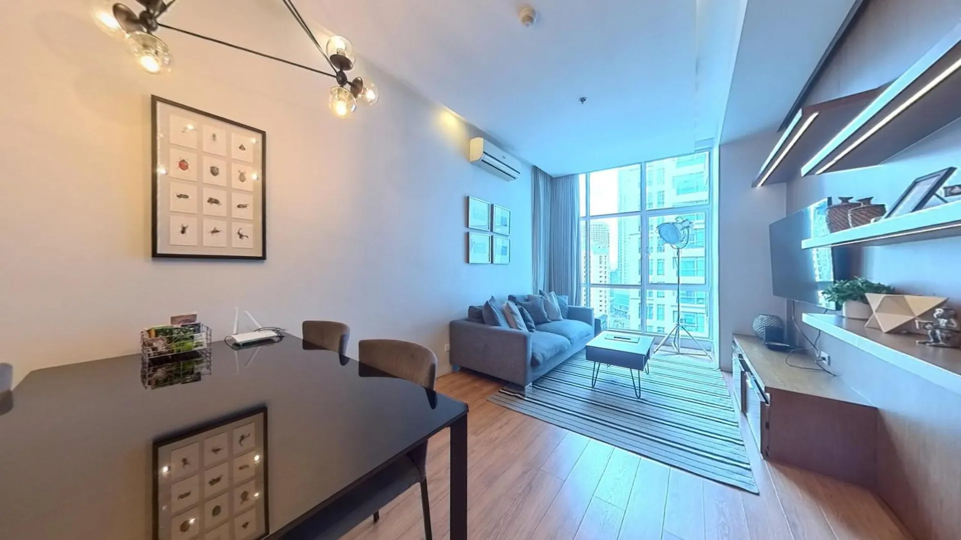 Apart-hotel Full-Serviced Residential Apartment In Blue Sapphire, Bgc Manila